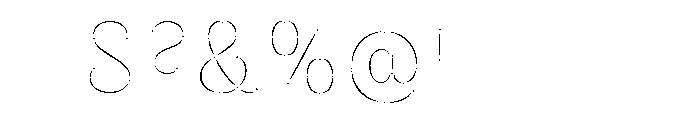 Dickens Tale Cut Decor Regular Font OTHER CHARS