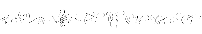 Dickens Tale Script Swirls Font UPPERCASE