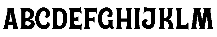 Dickens Tale Serif Bold Font UPPERCASE