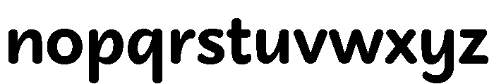 Didactica Black Font LOWERCASE