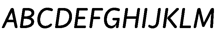 Didactica Bold Italic Font
