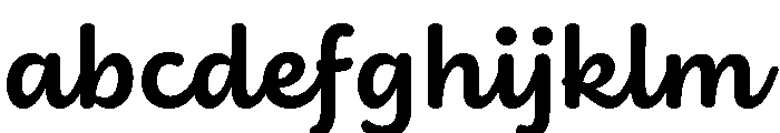 Didactica Cursive Black FONT