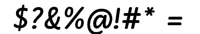 Didactica Cursive Bold Italic Font OTHER CHARS