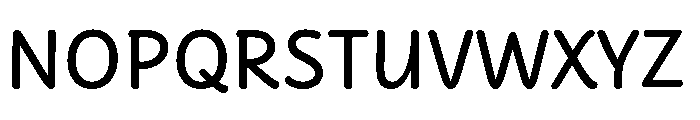 Didactica Cursive Bold Font UPPERCASE