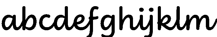 Didactica Cursive Bold FONT