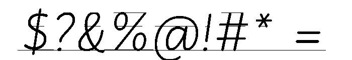 Didactica Cursive Color Red Grey Font OTHER CHARS