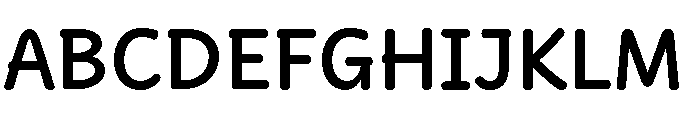 Didactica Cursive Extra Bold Font UPPERCASE