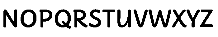 Didactica Cursive Extra Bold Font UPPERCASE