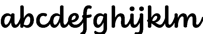 Didactica Cursive Extra Bold FONT