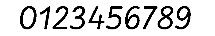 Didactica Cursive Medium Italic Font OTHER CHARS