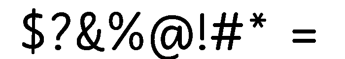 Didactica Cursive Medium Font OTHER CHARS