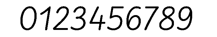 Didactica Cursive Regular Italic Font OTHER CHARS