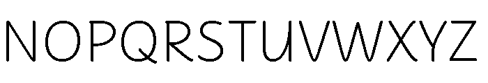 Didactica Cursive Font UPPERCASE