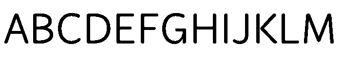 Didactica Medium Font UPPERCASE