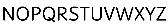 Didactica Medium Font UPPERCASE