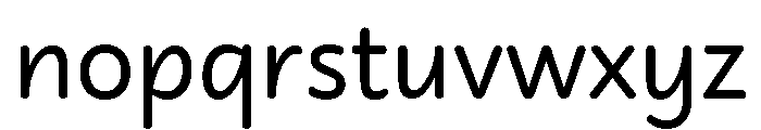 Didactica Medium Font LOWERCASE
