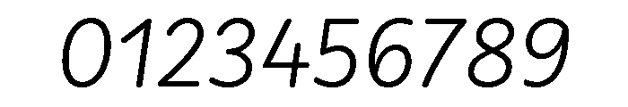 Didactica Regular Italic Font OTHER CHARS