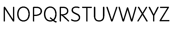 Didactica Regular Font UPPERCASE