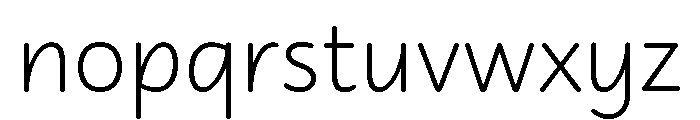 Didactica Font LOWERCASE