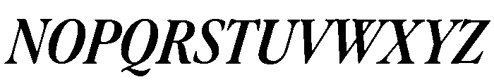 Differently Bold Italic Font UPPERCASE