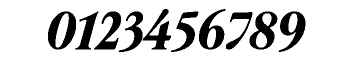 Differently Extra Bold Italic Font OTHER CHARS