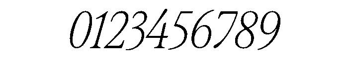 Differently Light Italic Font OTHER CHARS