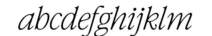 Differently Light Italic FONT