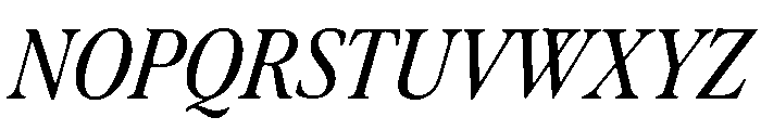 Differently Medium Italic Font UPPERCASE