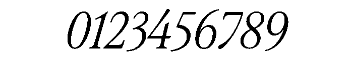 Differently Regular Italic Font OTHER CHARS