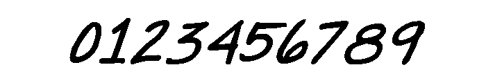 Dinkle Bold Italic Font OTHER CHARS