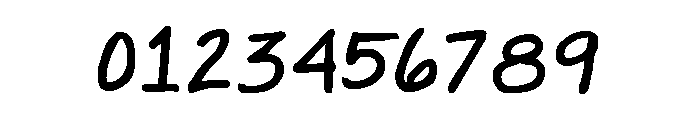 Dinkle Bold Font OTHER CHARS