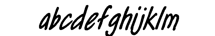 Dinkle Condensed Bold Italic FONT