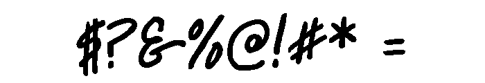 Dinkle Condensed Bold Font OTHER CHARS