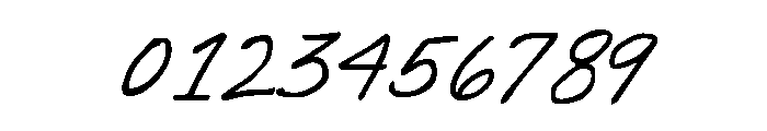 Dinkle Regular Italic Font OTHER CHARS