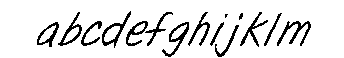 Dinkle Regular Italic FONT