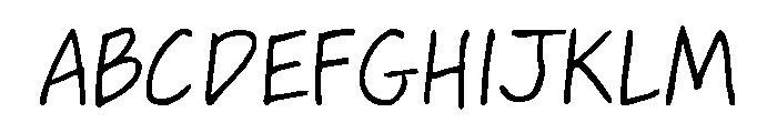 Dinkle Regular Font UPPERCASE