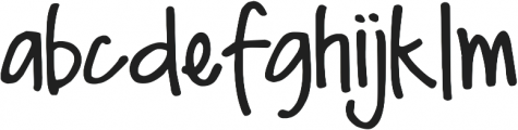 DJB Me and My Shadow Light ttf (300) Font LOWERCASE