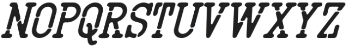 Djokoe Italic otf (400) Font UPPERCASE