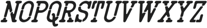 Djokoe Italic ttf (400) Font UPPERCASE