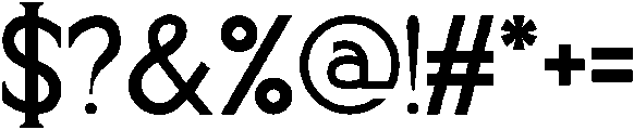Djore otf (400) Font OTHER CHARS