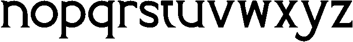 Djore otf (400) Font LOWERCASE