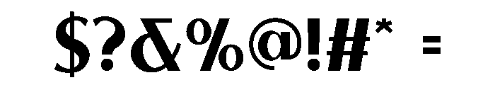DJANAKA Font OTHER CHARS