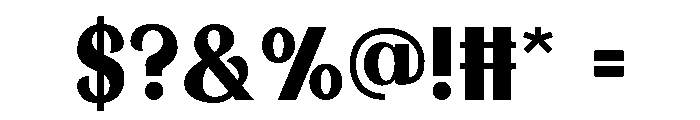 DJAWA Font OTHER CHARS