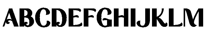 DJAWA Font UPPERCASE