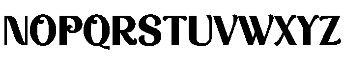 DJAWA Font UPPERCASE