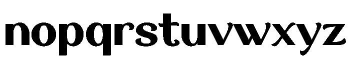 DJAWA Font LOWERCASE