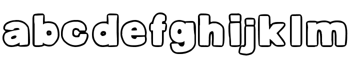 DJB Belly Button-Outtie Font LOWERCASE