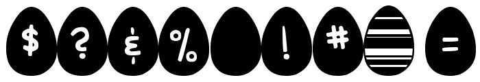 DJB Eggsellent Font OTHER CHARS