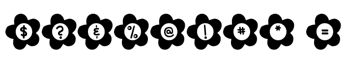 DJB Flower Power Font OTHER CHARS