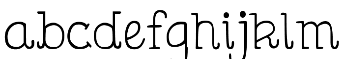 DJB Holly Serif Font LOWERCASE